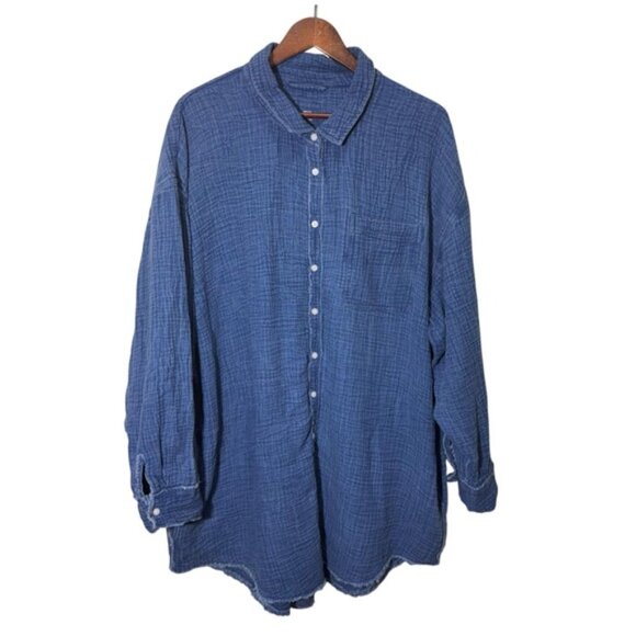 Aerie Gauzy Romper Size XL Missing Belt 100% Cotton - Picture 4 of 11